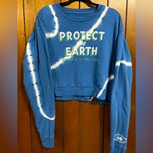 Tie Dye Crew Neck Sweatshirt
